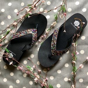 ⚡️𝙿𝚁𝙸𝙲𝙴 𝙵𝙸𝚁𝙼⚡️Yellowbox Yoga Wedge Sandal